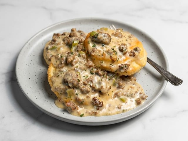 Gravy Biscuit Turkey Sausage.