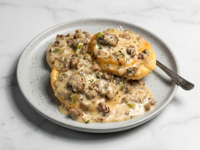 Gravy Biscuit Country Fried Steak.