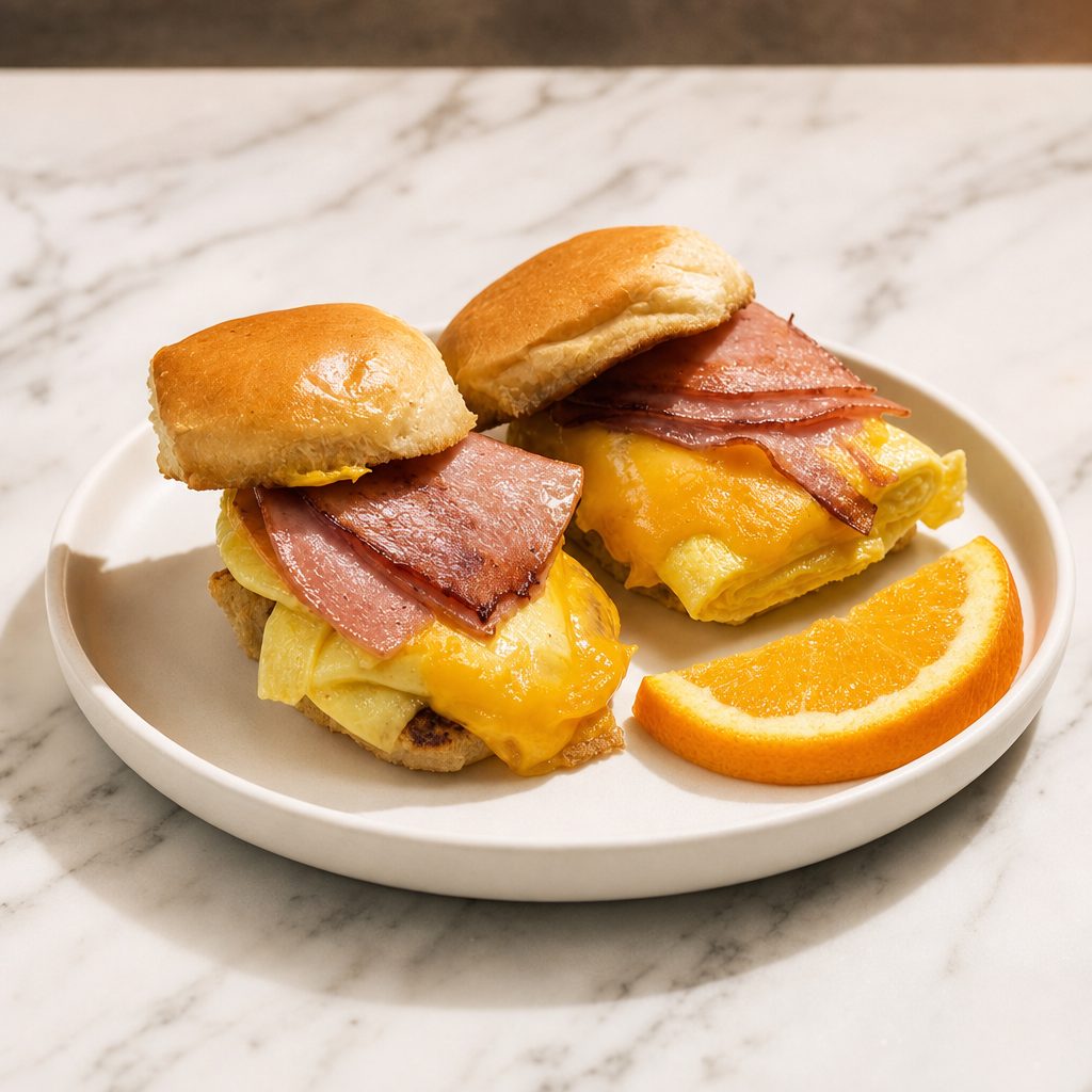 Bunny Bite Bologna Egg & Cheese.