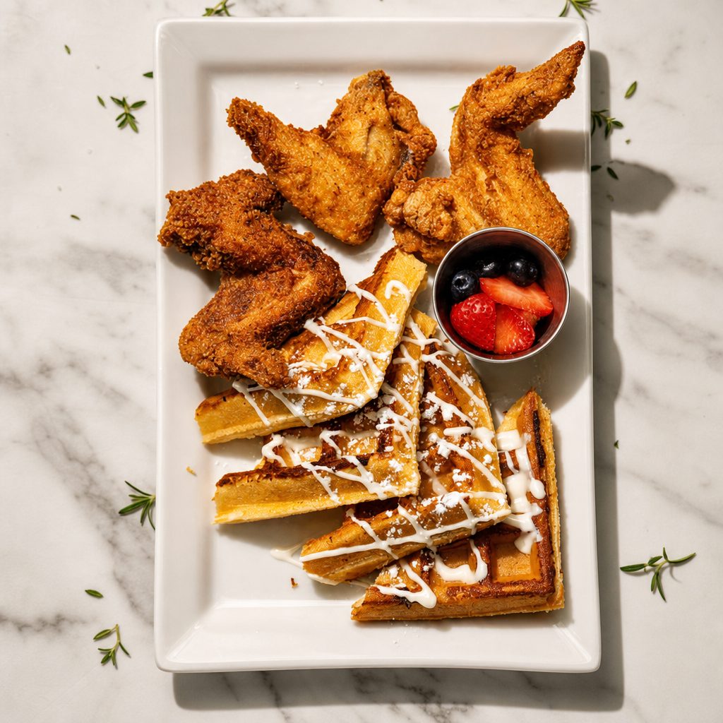 Chicken & Waffles.