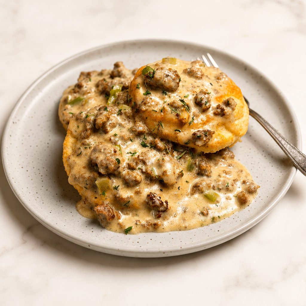 Gravy Biscuit (no meat).